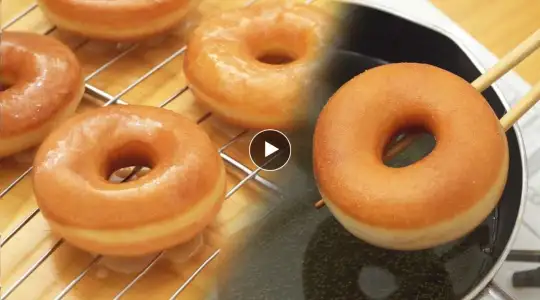Fluffy Glazed Donuts